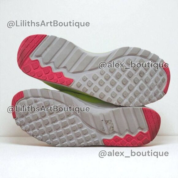 Zumba Air Classic Neon Lime Green Mid Top Sneakers Unisex Size 9 (F028) - Picture 9 of 12